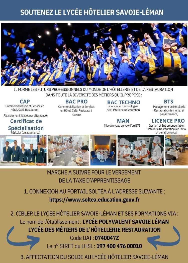 Illustration La taxe d'apprentissage 2025